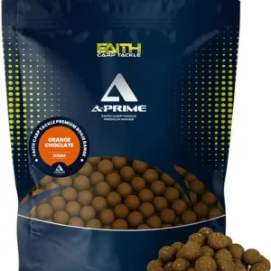 Speciale Aanbieding Faith A-Prime Boilie - 1kg - 20mm - Orange/Chocolate
